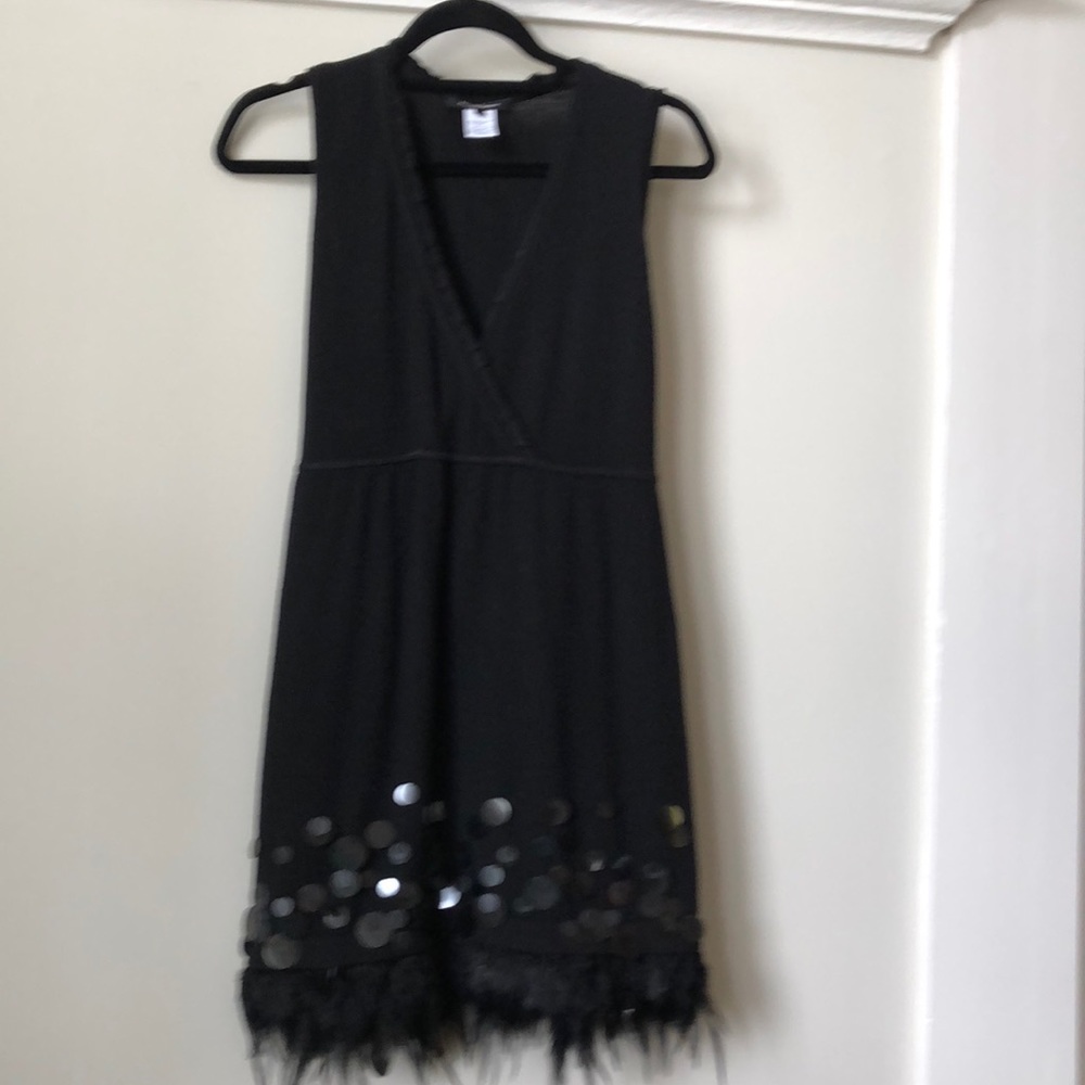 Nanette Lepore black cocktail dress.